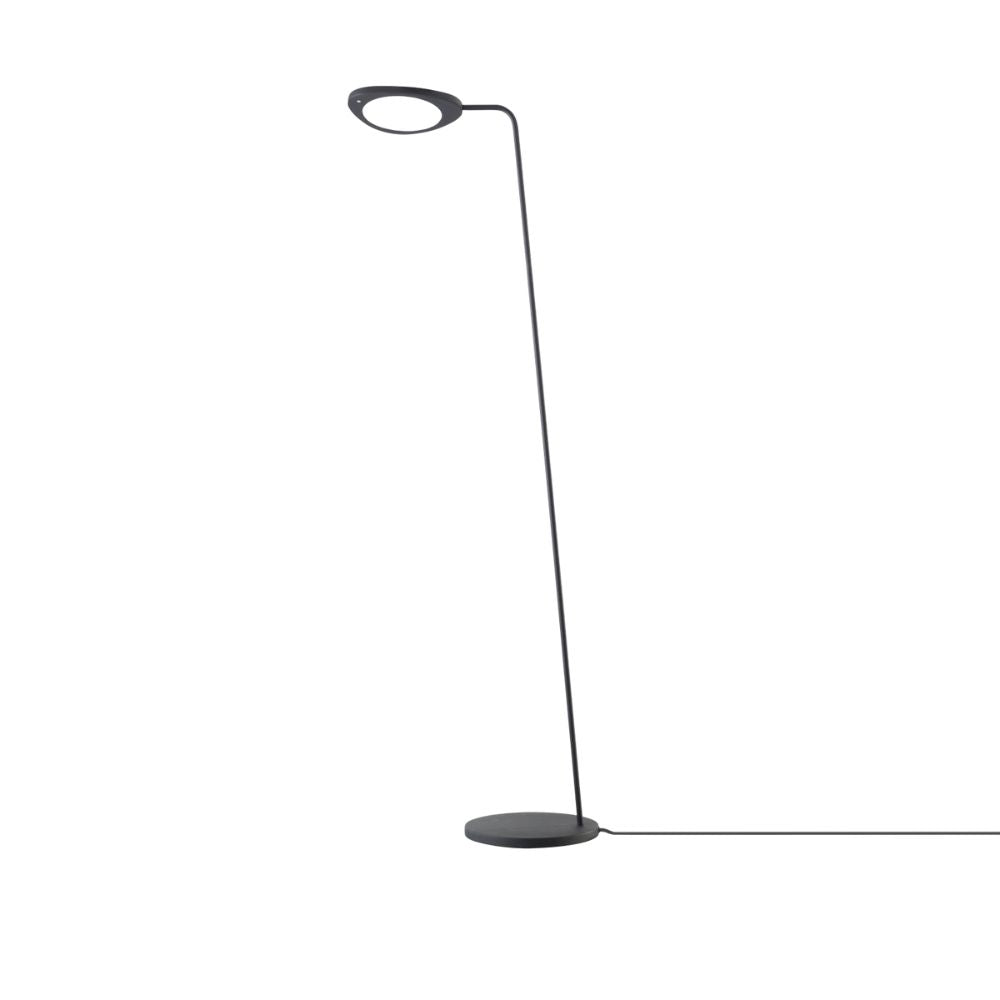 Black Leaf Floor Lamp by Muuto