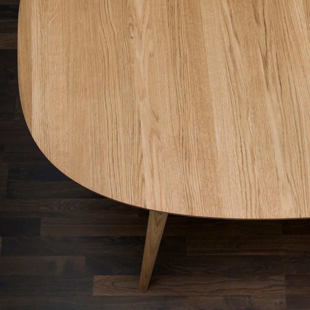 bruunmunch PLAY Lamé Dinner Table Extendable Oak Top Detail