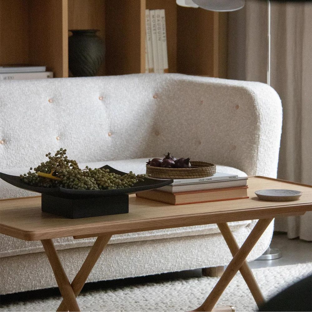 byLassen Jäger Lounge Table by Mogens Lassen with Vilhelm Sofa