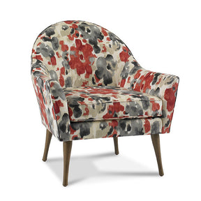 Campbell Chair in Floral Fabric Precedent Furniture