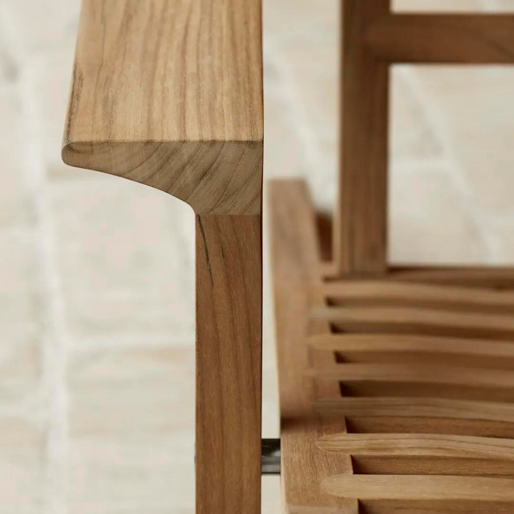 Carl Hansen AH603 Outdoor Deck Chair by Alfred Homann