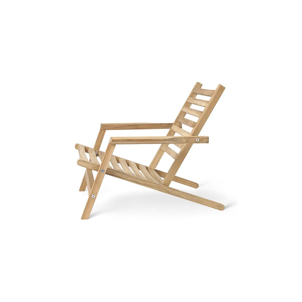 Carl Hansen AH603 Outdoor Deck Chair by Alfred Homann