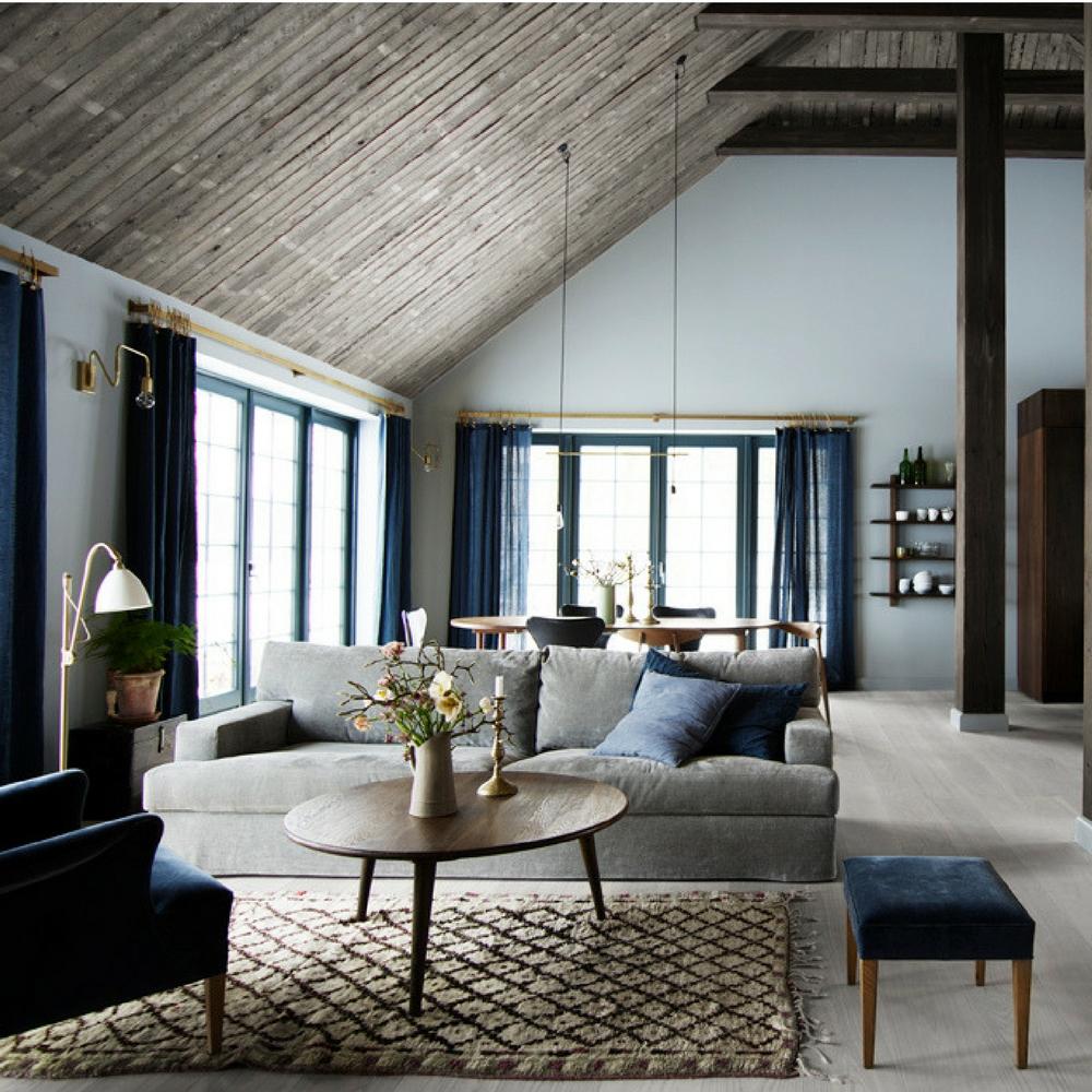 Wegner CH008 Coffee Table in Living Room Carl Hansen and Son