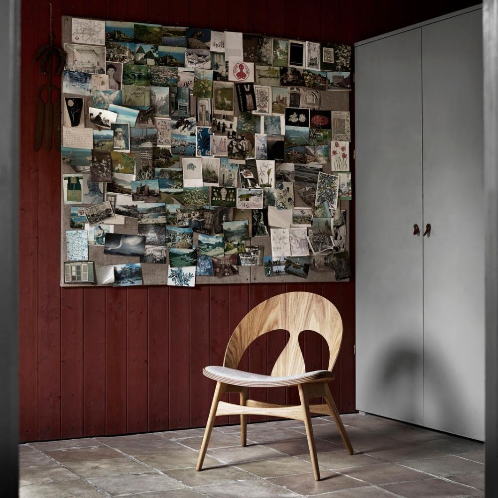 Borge Mogensen Contour Chair in situ Carl Hansen and Son