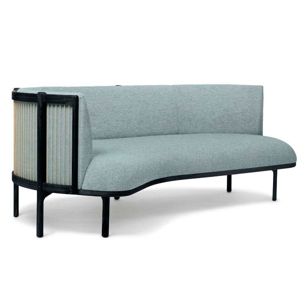 Carl Hansen RF1903 Sideways Sofa in Remix 821 with Black Oak Frame