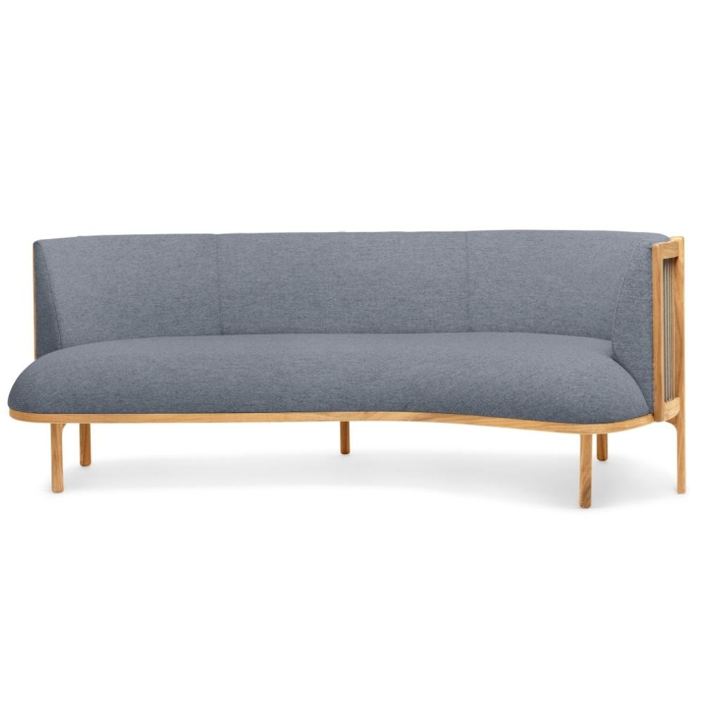 Carl Hansen RF1903 Sideways Sofa in Fiord 751 Front Right