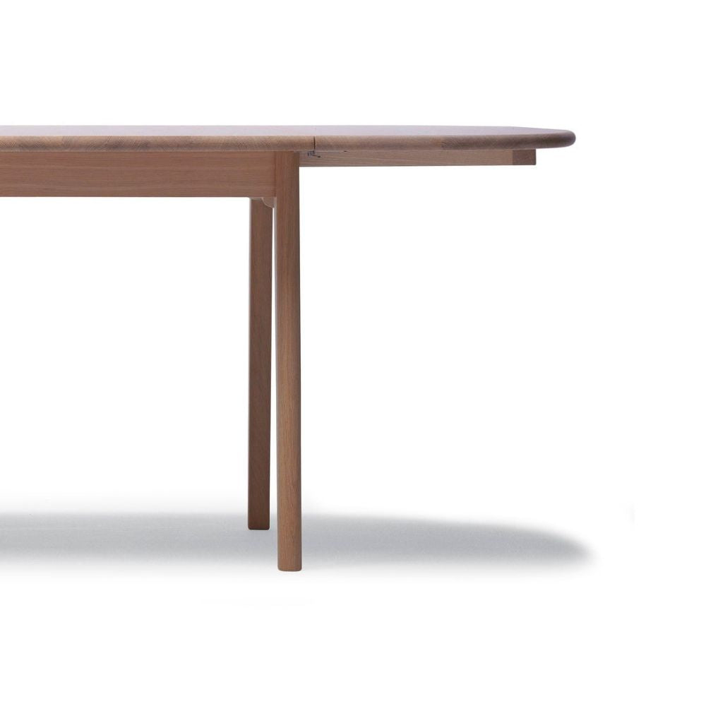 Carl Hansen Wegner CH002 Dropleaf Dining Table Leaf Extended