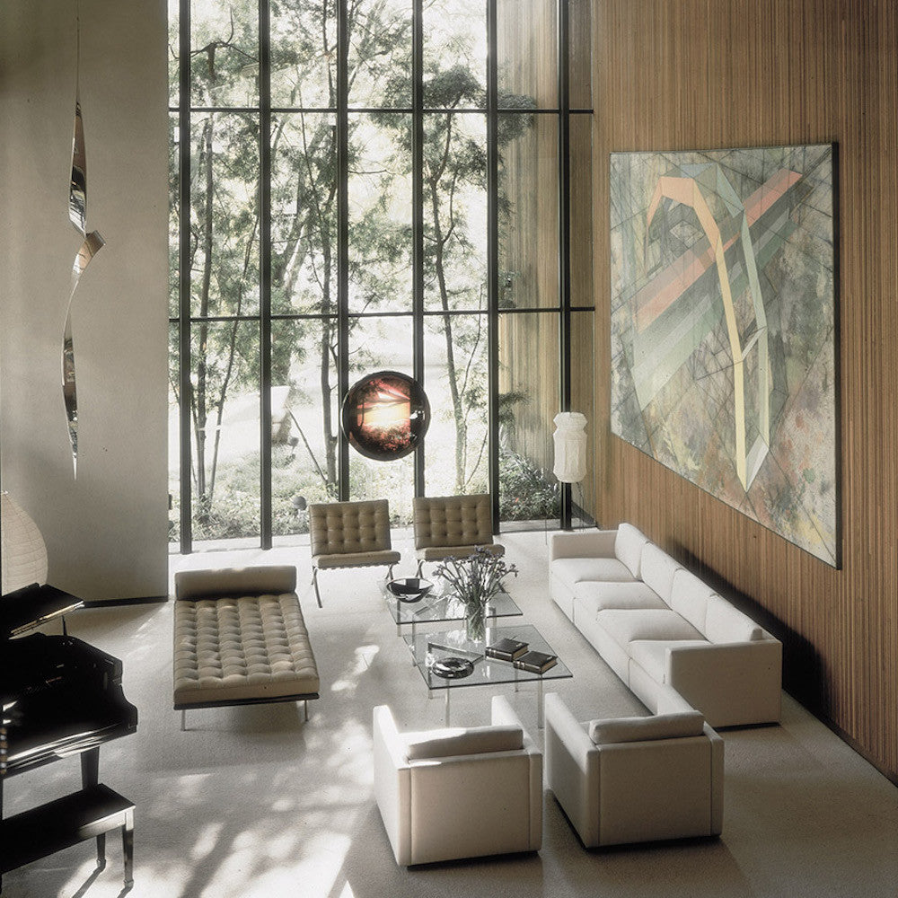 Pfister Lounge Chairs in Room with Barcelona Collection and Pfister Sofa Knoll