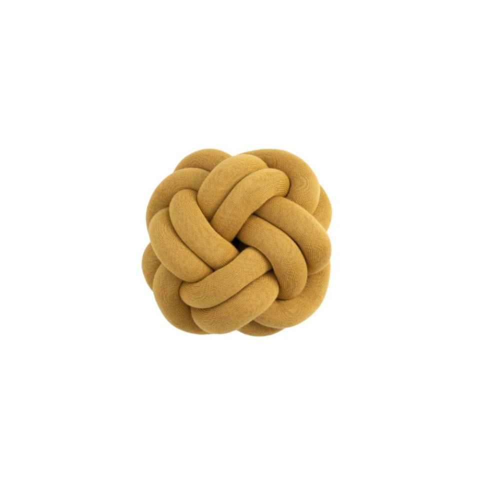 Knot Cushion Yellow