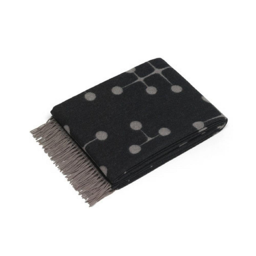 Vitra Eames Dot Pattern Blanket Black