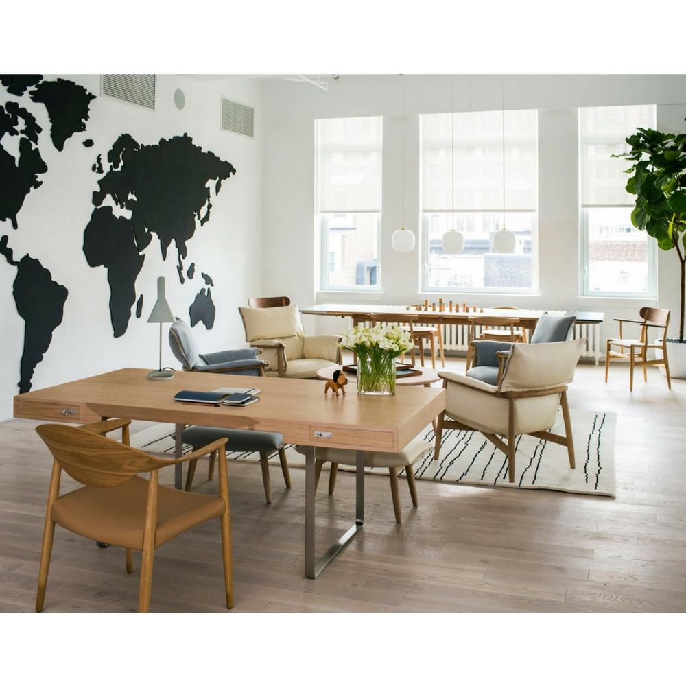 EOOS Embrace Lounge Chairs in Carl Hansen New York Showroom