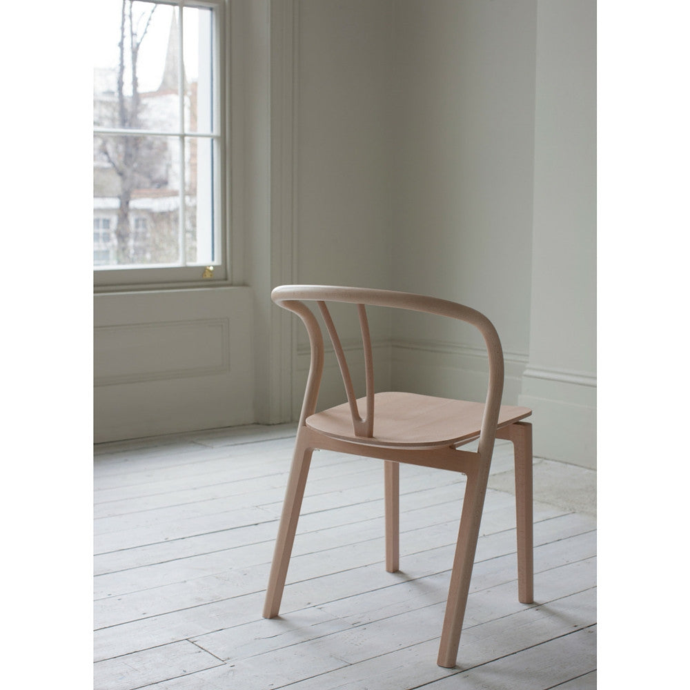 ercol Flow Chair in Room Back View Tomoko Azumi