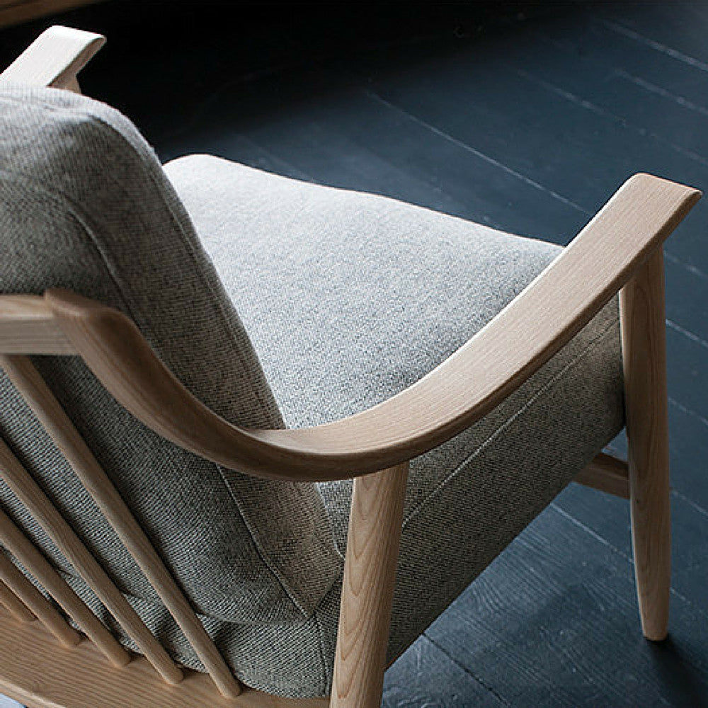 Ercol Marino Chair by Dylan Freeth Arm and Back Detail