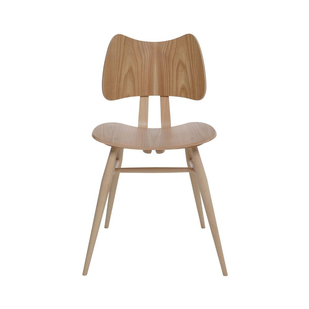 ercol Originals Butterfly Chair Natural Matte Finish Front