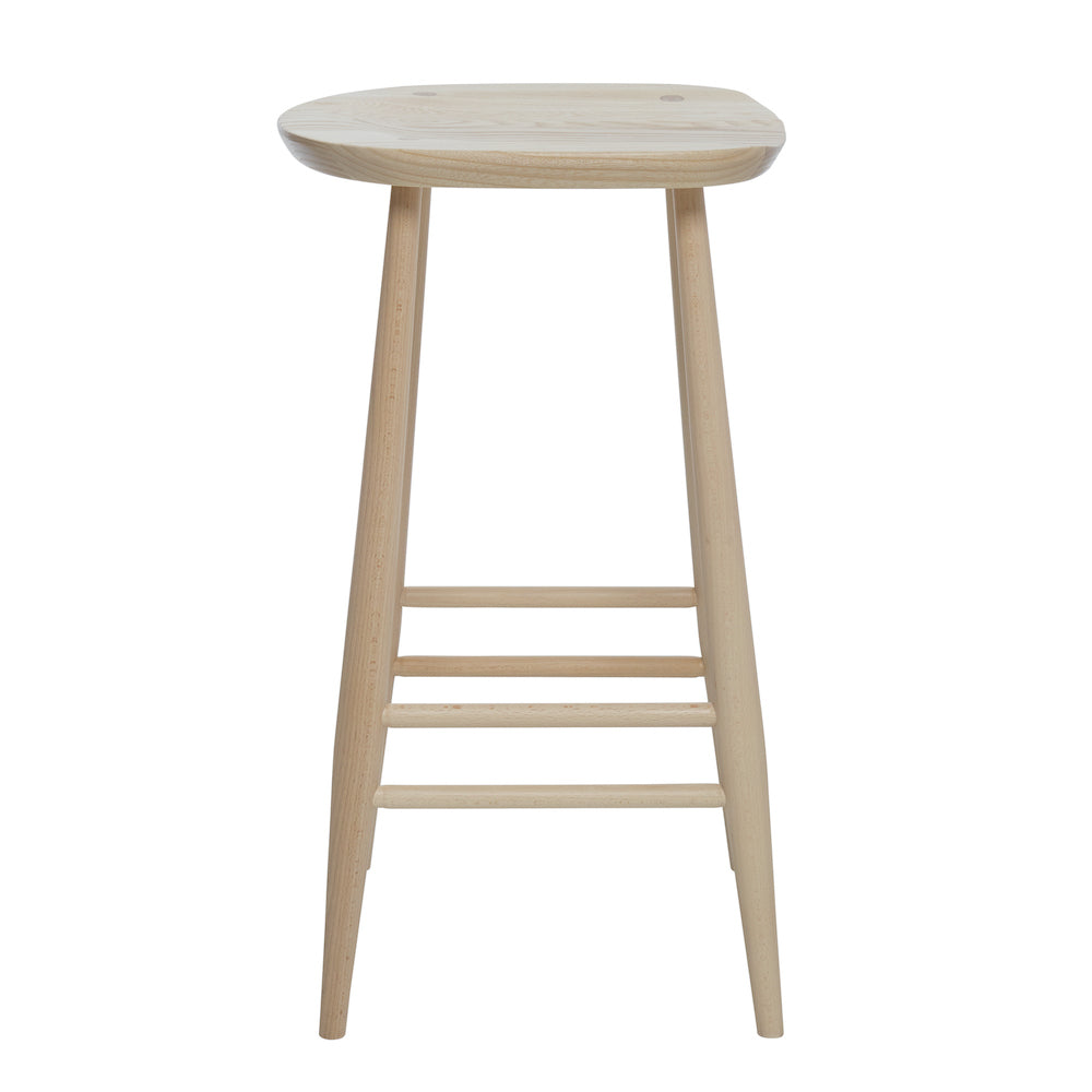 ercol Originals Counter Stool Natural Ash Side