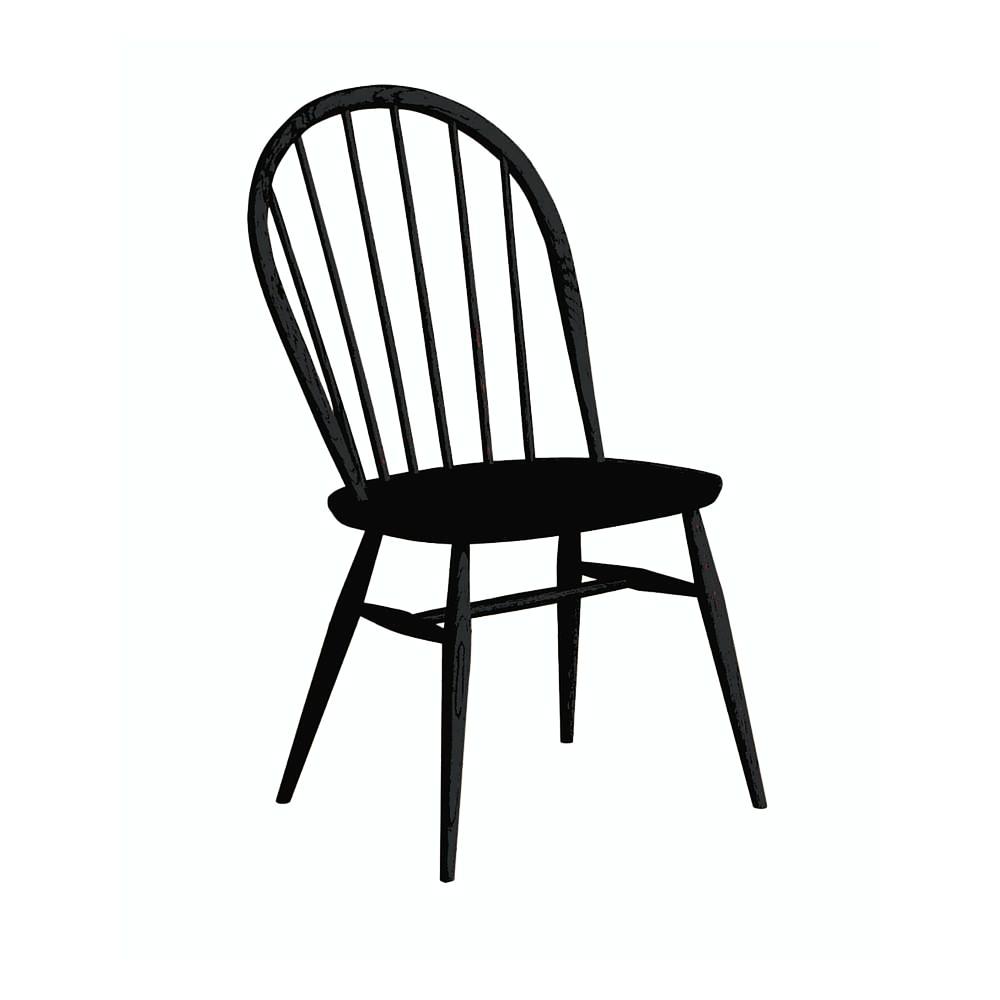 ercol Originals Windsor Dining Chair Black 1877