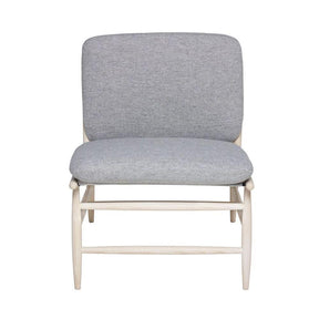 ercol Von Chair Ash with Grey Wool Front
