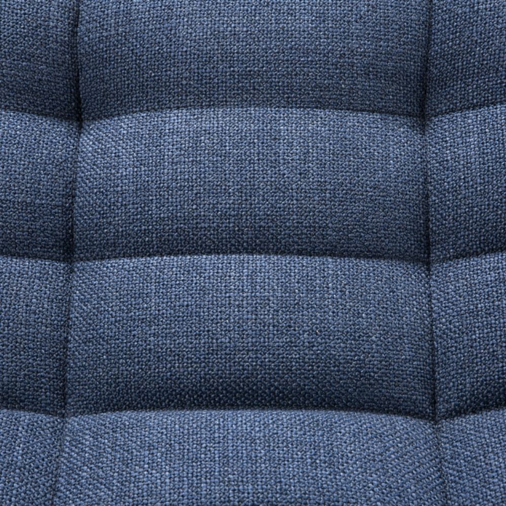 Ethnicraft N701 Sofa Blue Bermuda Seat Detail