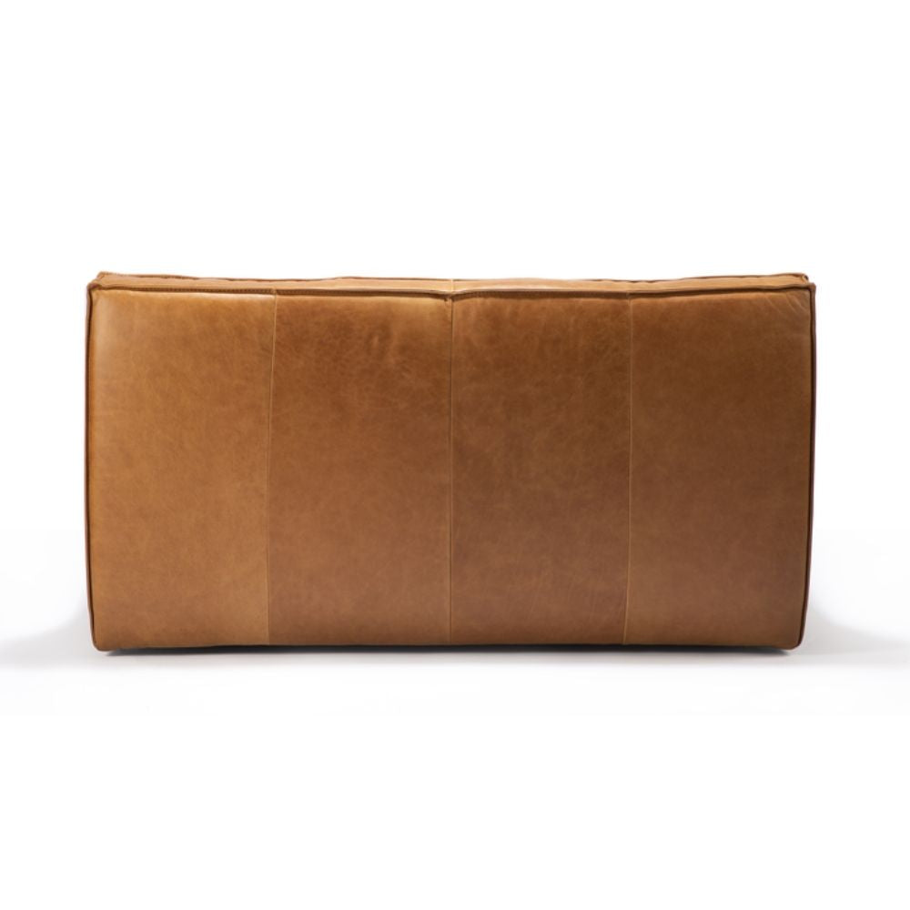 Ethnicraft N701 Sofa Old Saddle Leather Back