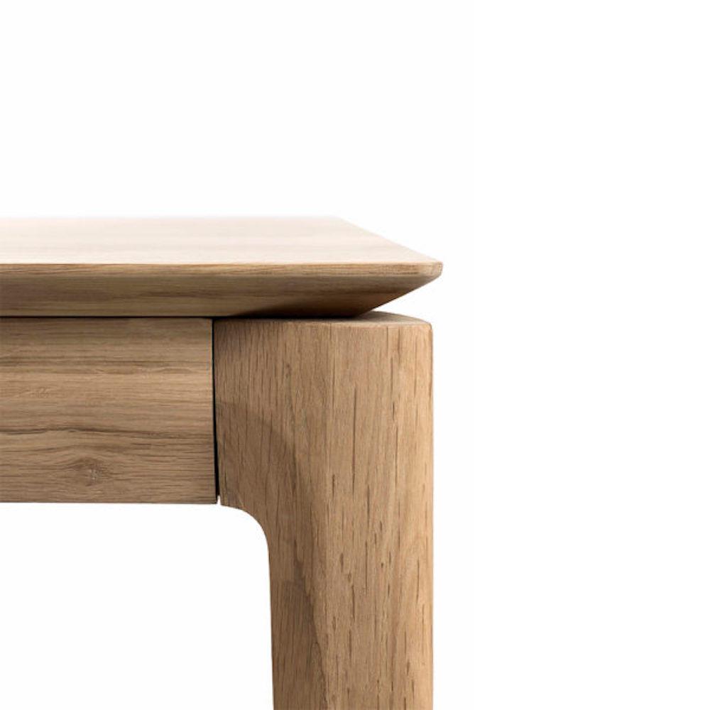 Ethnicraft Oak Bok Dining Table Corner Edge Detail