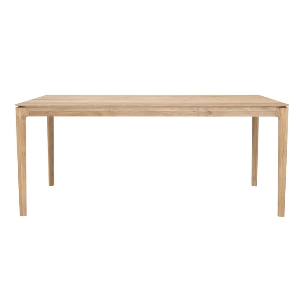 Ethnicraft Oak Bok Dining Table Front
