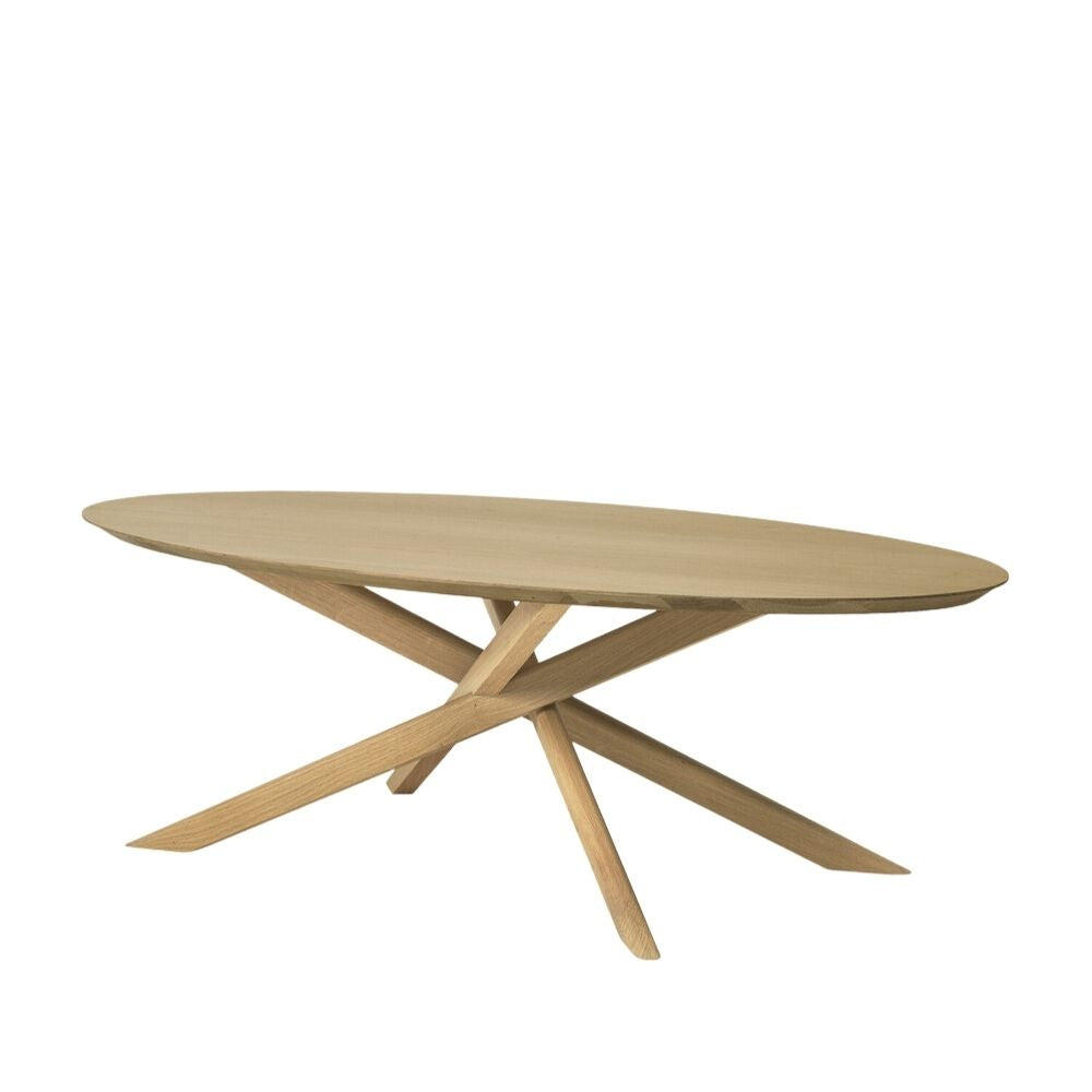 Ethnicraft Oak Mikado Coffee Table Oval 50544