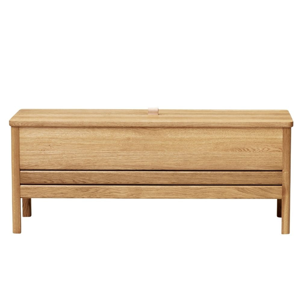 Form and Refine Oak Storage Bench A Line 111