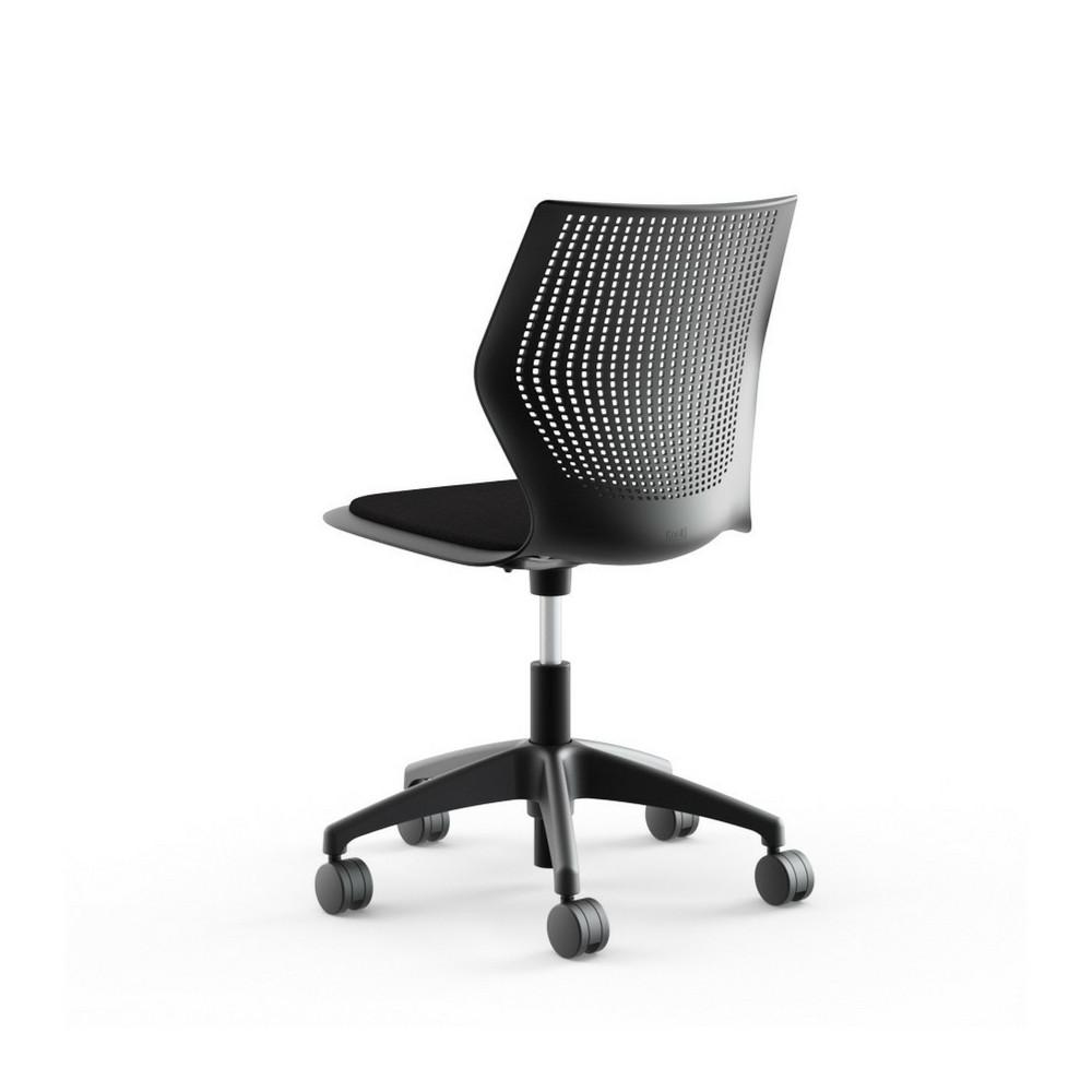 Knoll MultiGeneration Light Task Chair - Armless with Seat Pad