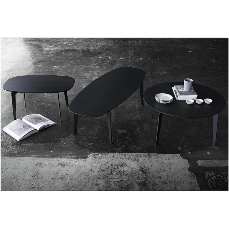 Fritz Hansen Join Coffee Tables Oak Black Lacquer