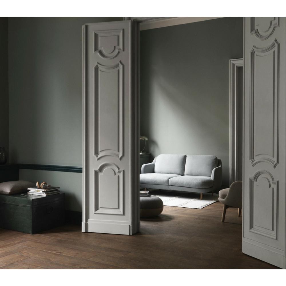 Fritz Hansen Lune Sofa by Jaime Hayon 2 Seat behind French Doors