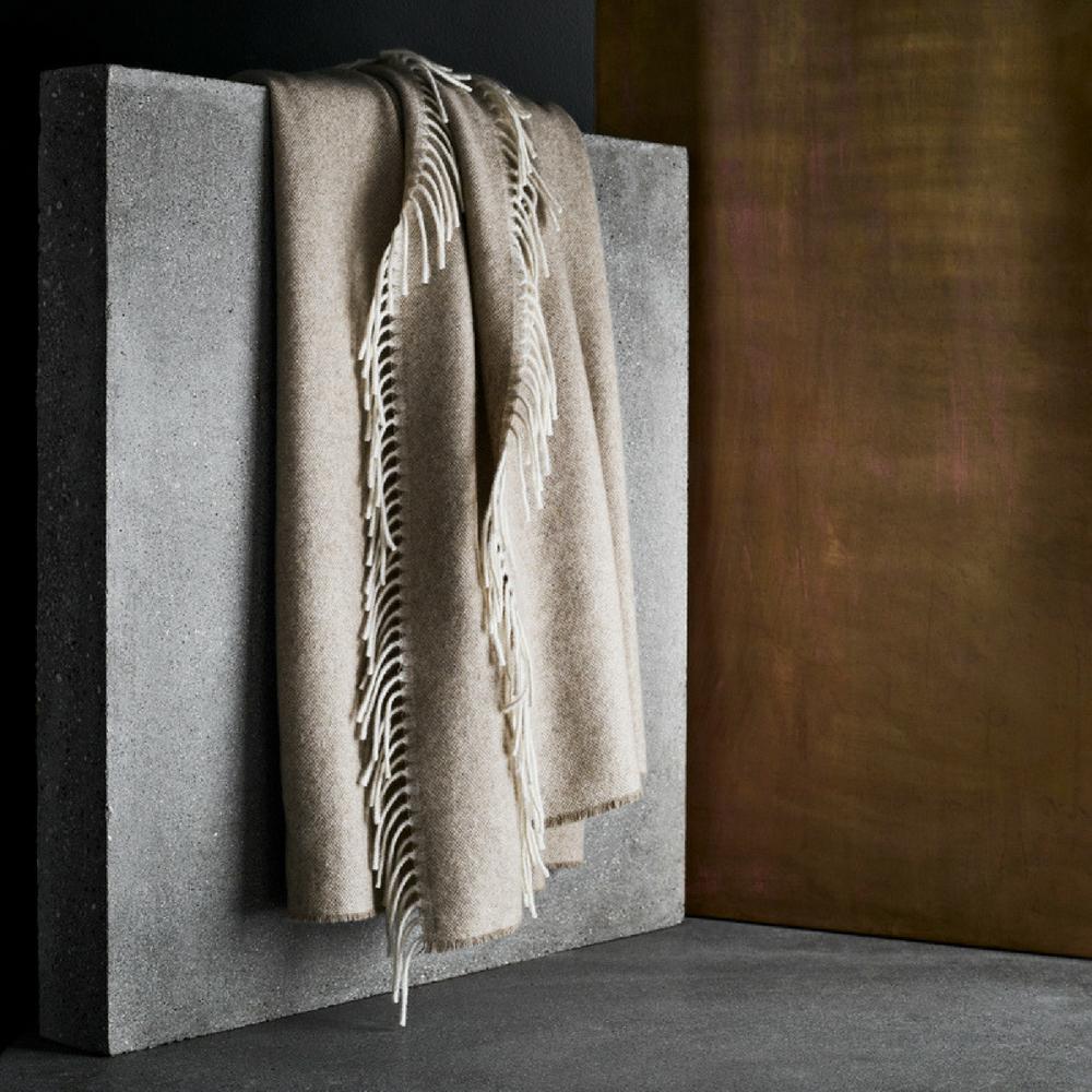 Fritz Hansen Cashmere Throw Styled