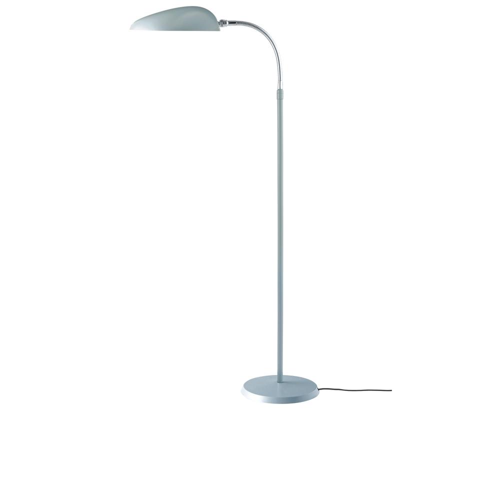 GUBI Greta Grossman Cobra Floor Lamp Dusty Blue