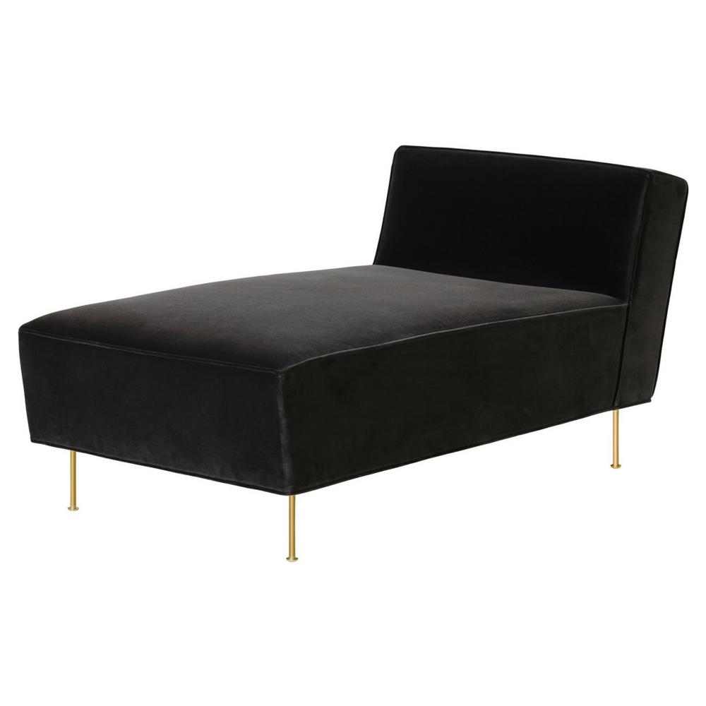 Modern Line Chaise Lounge Sofa by Greta M. Grossman for GUBI