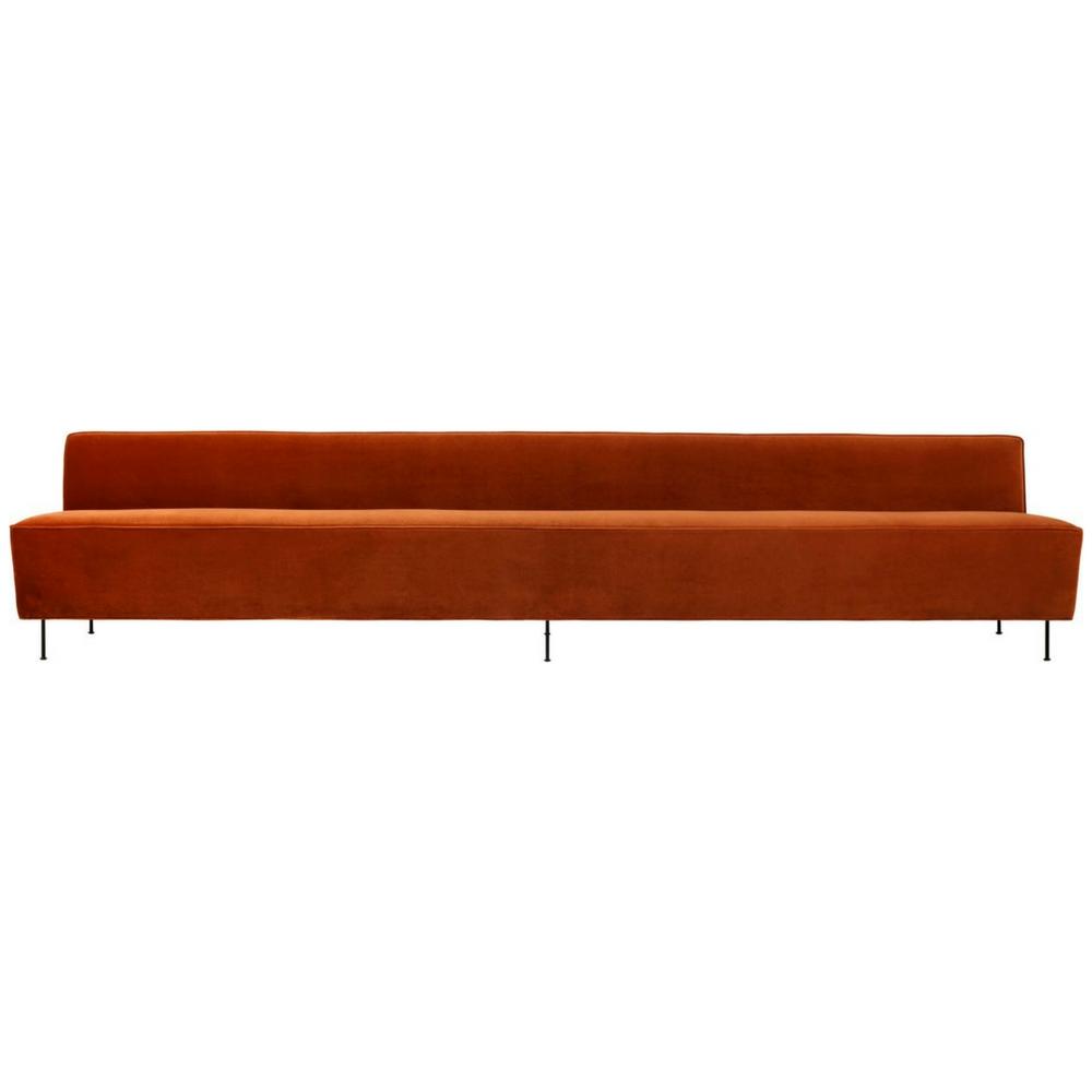 GUBI Dining Height Modern Line Sofa by Greta Grossman