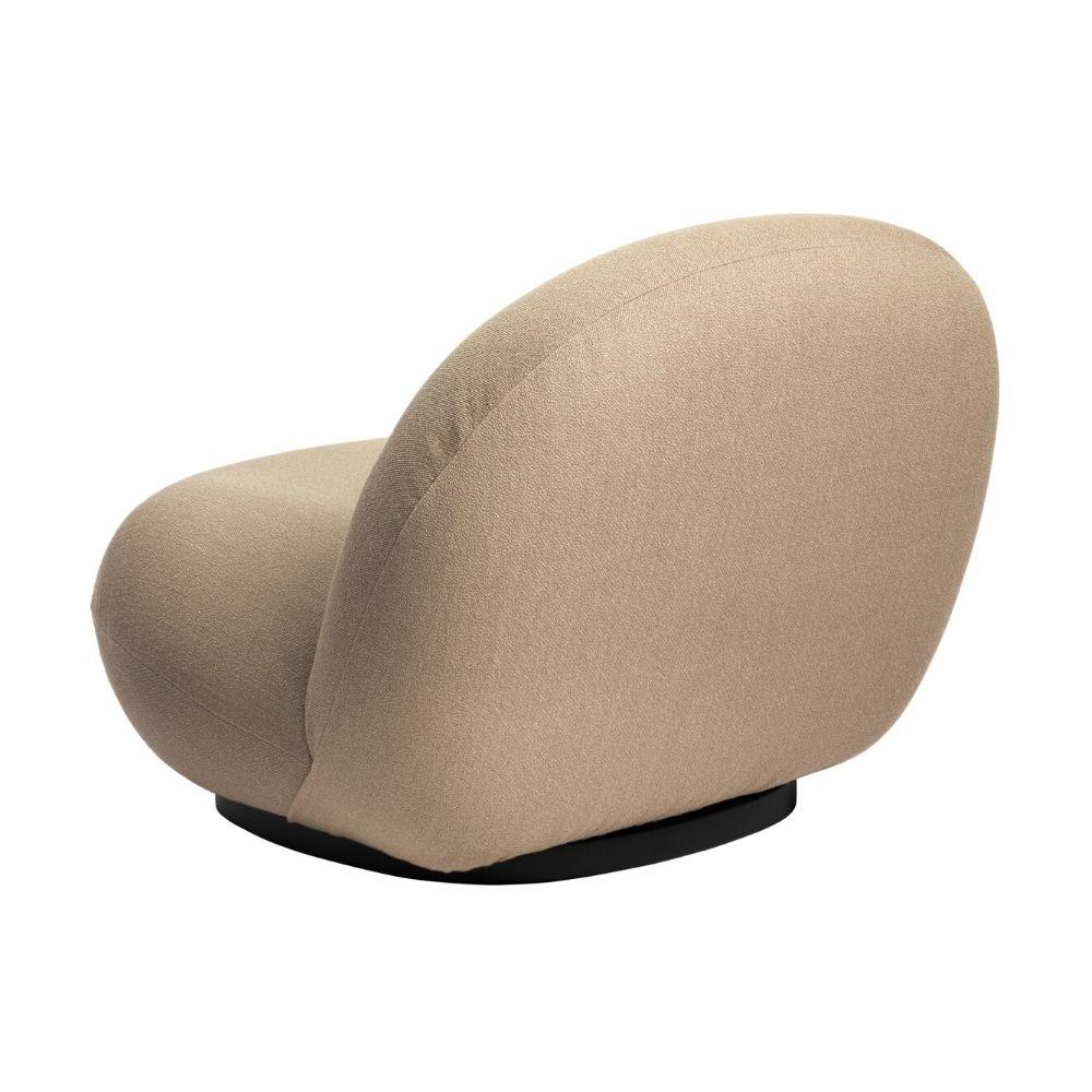 Gubi Pacha Lounge Chair by Pierre Paulin in Kvadrat Vidar 333 Back