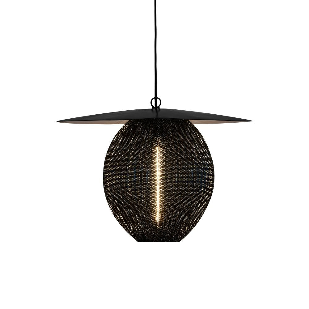 GUBI Satellite Pendant Soft Black Semi Matt On
