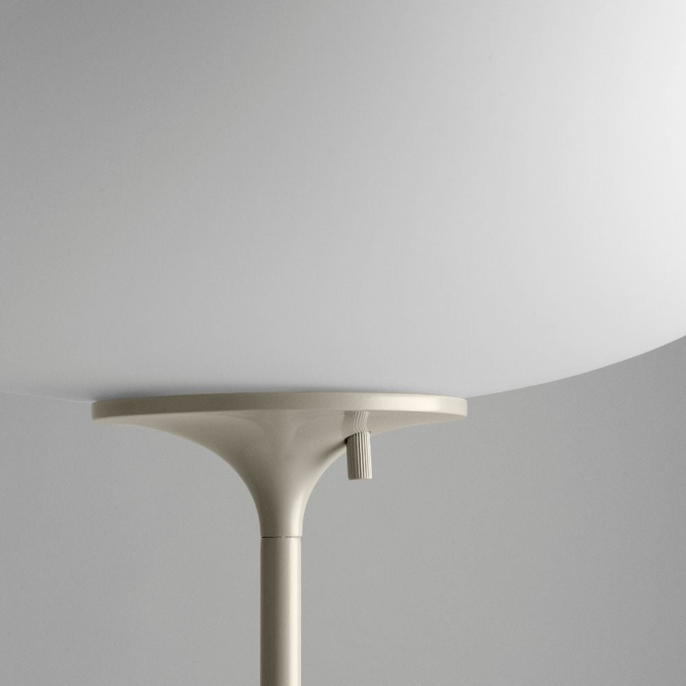 GUBI Stemlite Floor Lamp Pebble Grey Detail by Bill Curry