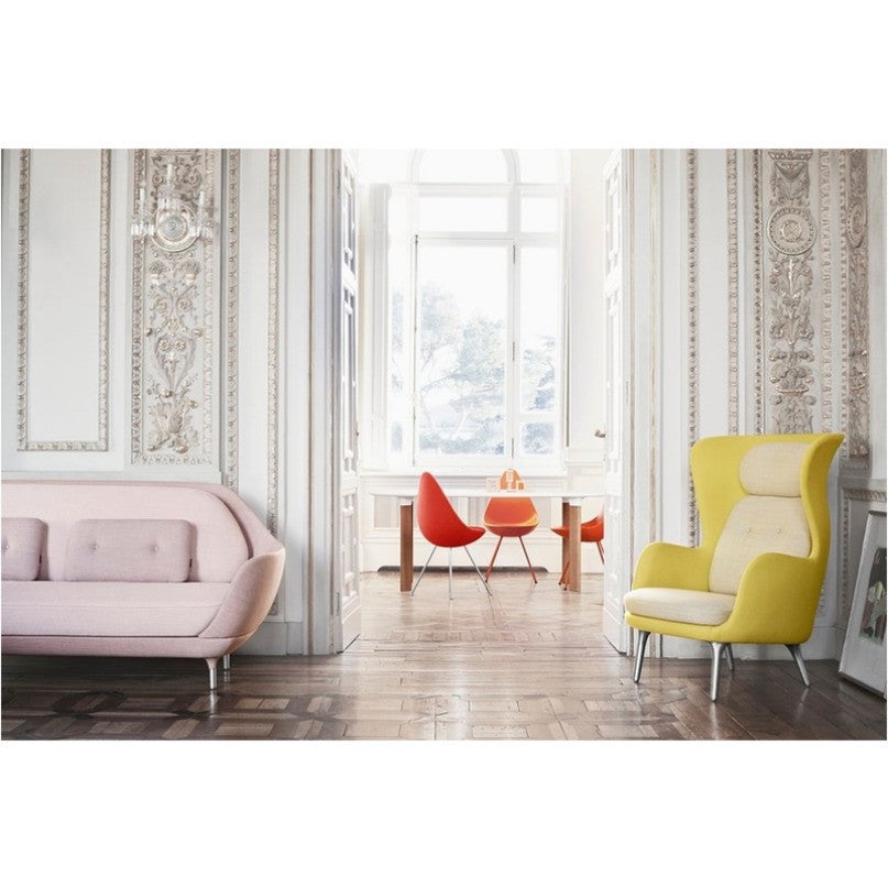 Jaime Hayon Favn Sofa Pink Ro Chair Drop Chair Analog Table Fritz Hansen