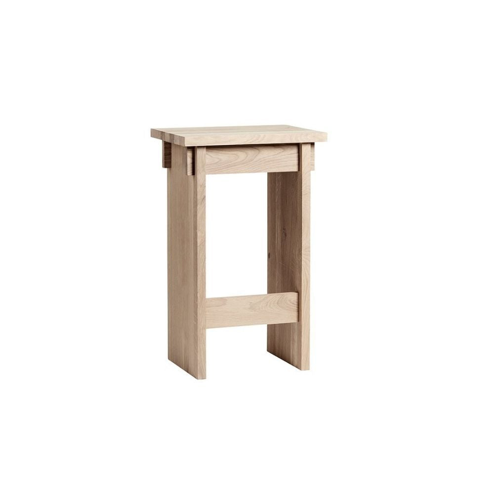 Japanese Oak Bar Stool by Kristina Dam Studio