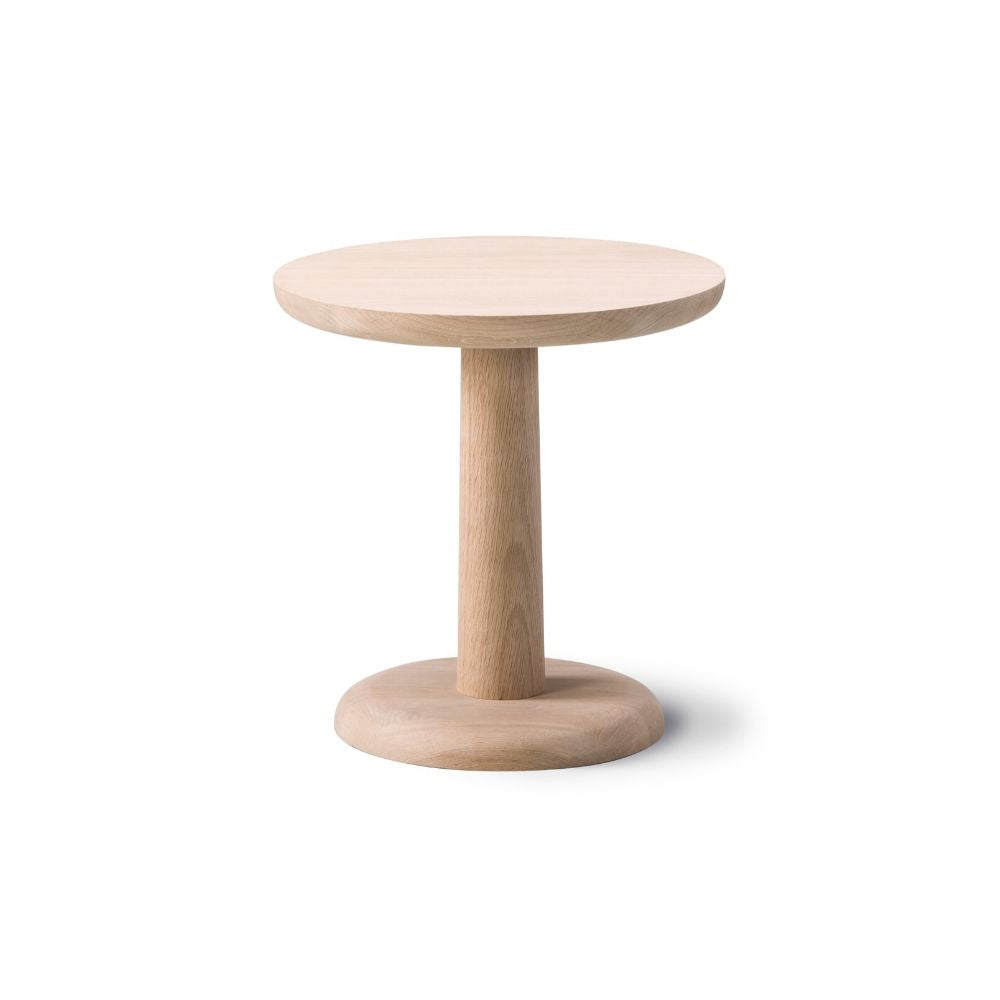 Jasper Morrison 13"Ø Oak Soap Pon Coffee Table for Fredericia