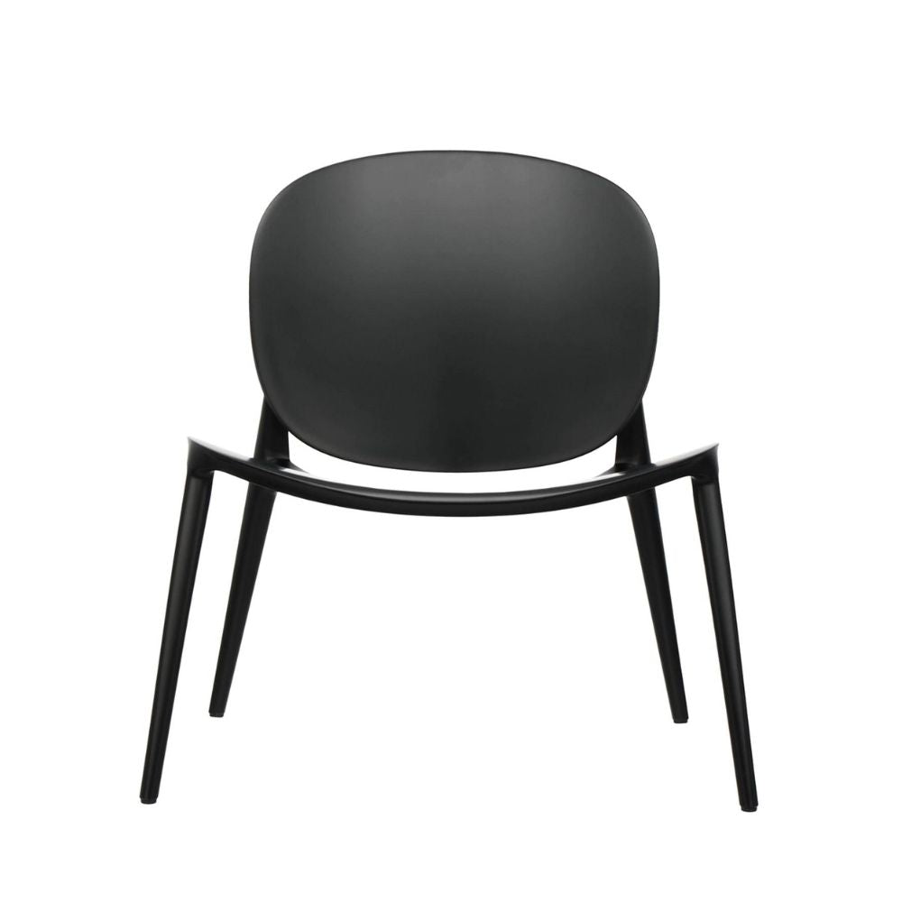 Kartell Be Bop Chair Matt Black Front