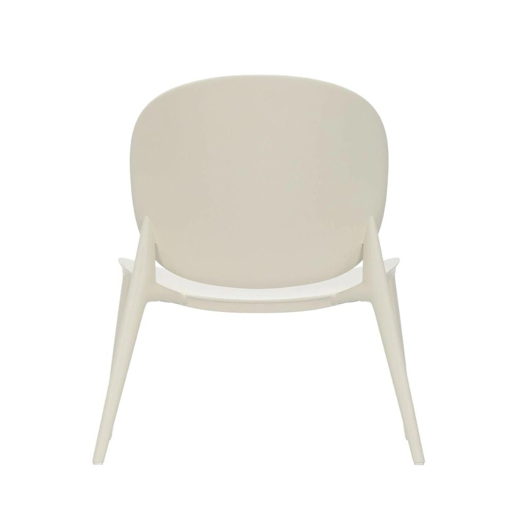 Kartell Be Bop Chair Matt White Back