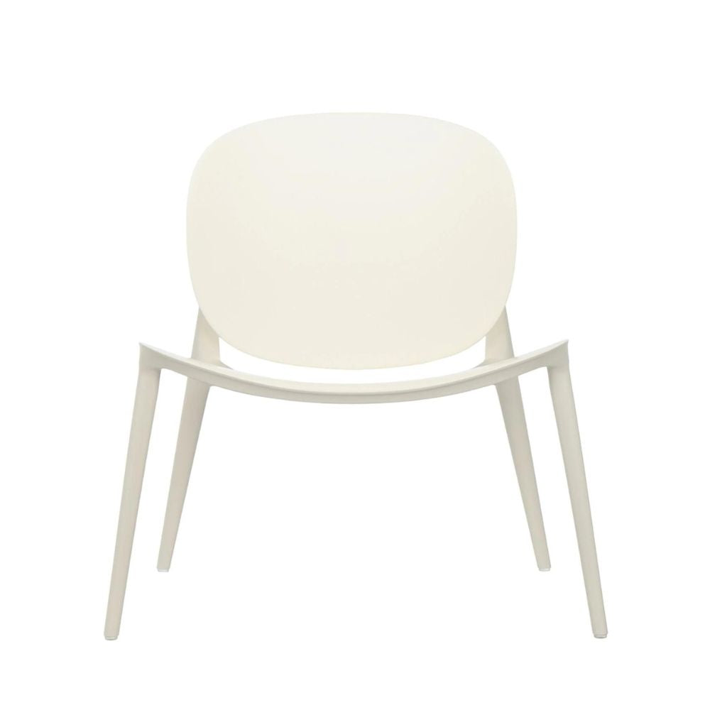 Kartell Be Bop Chair Matt White Front