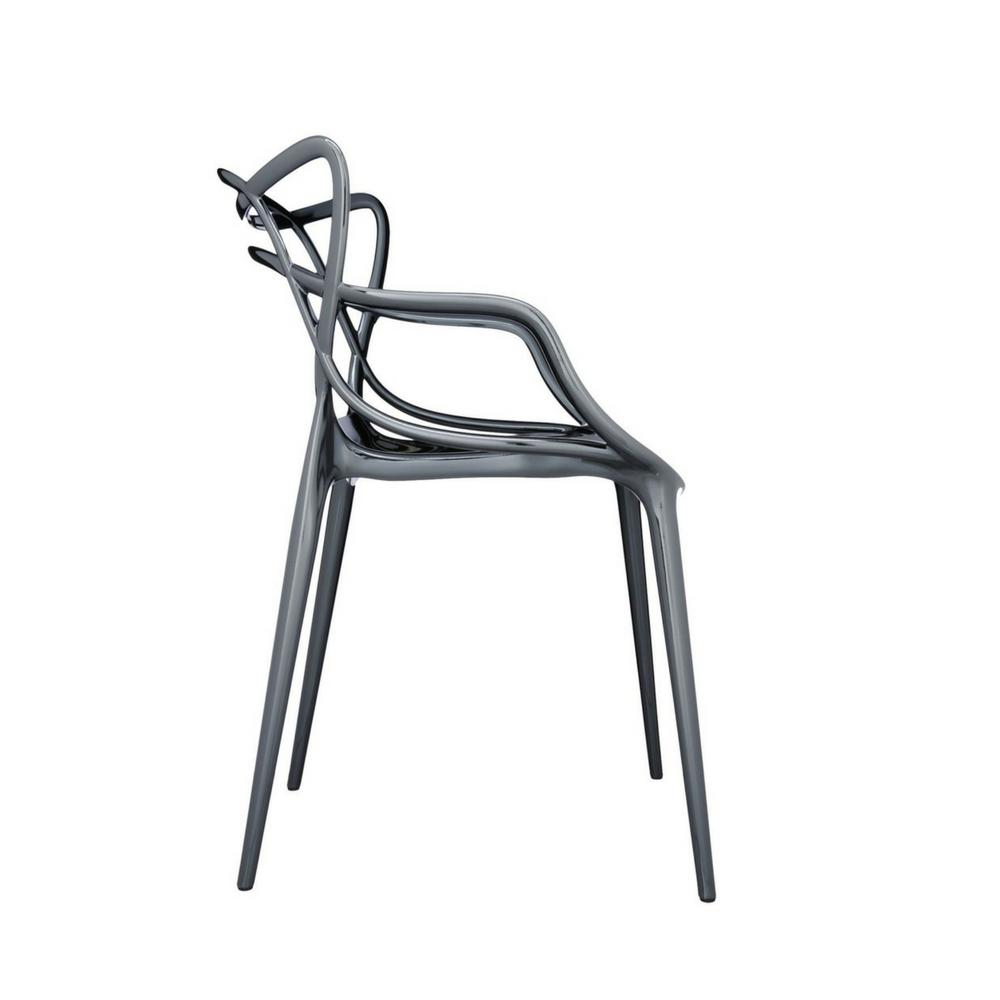 Kartell Titanium Masters Chair Side