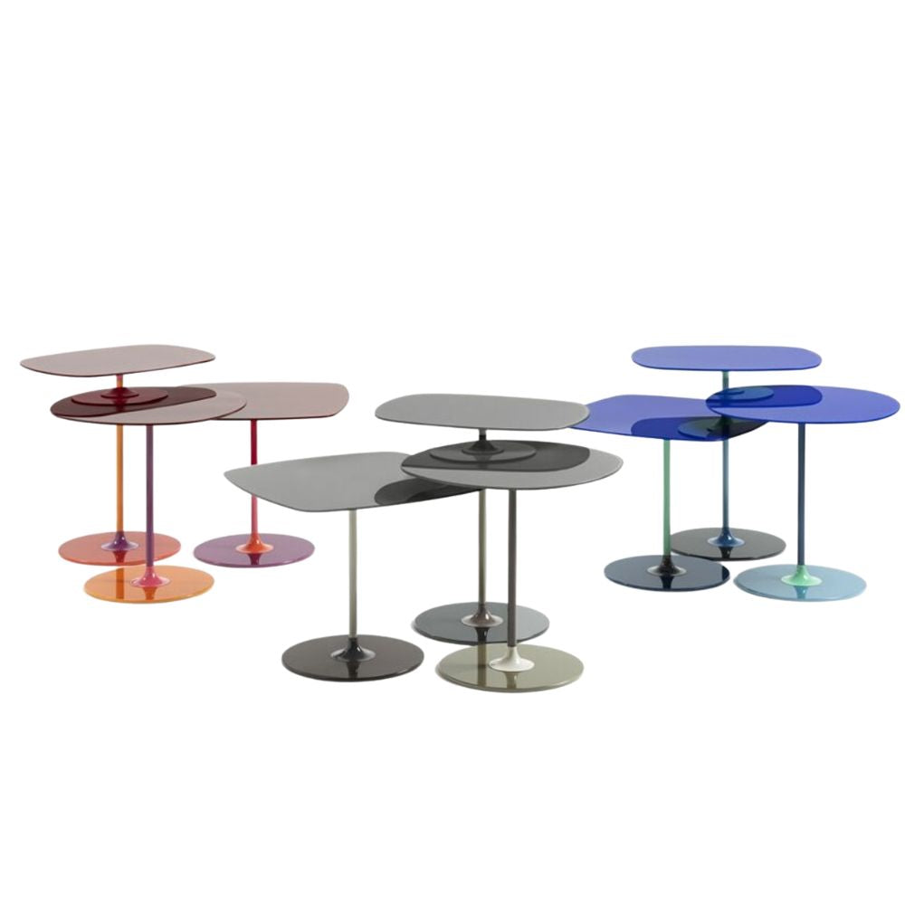 Kartell Thierry Side Table Trio by Piero Lissoni