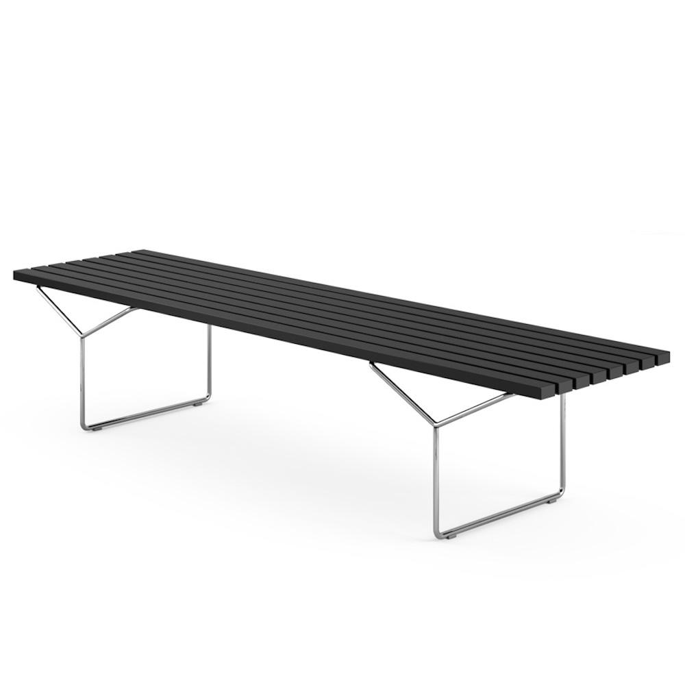 Knoll Bertoia Bench Indoor Black