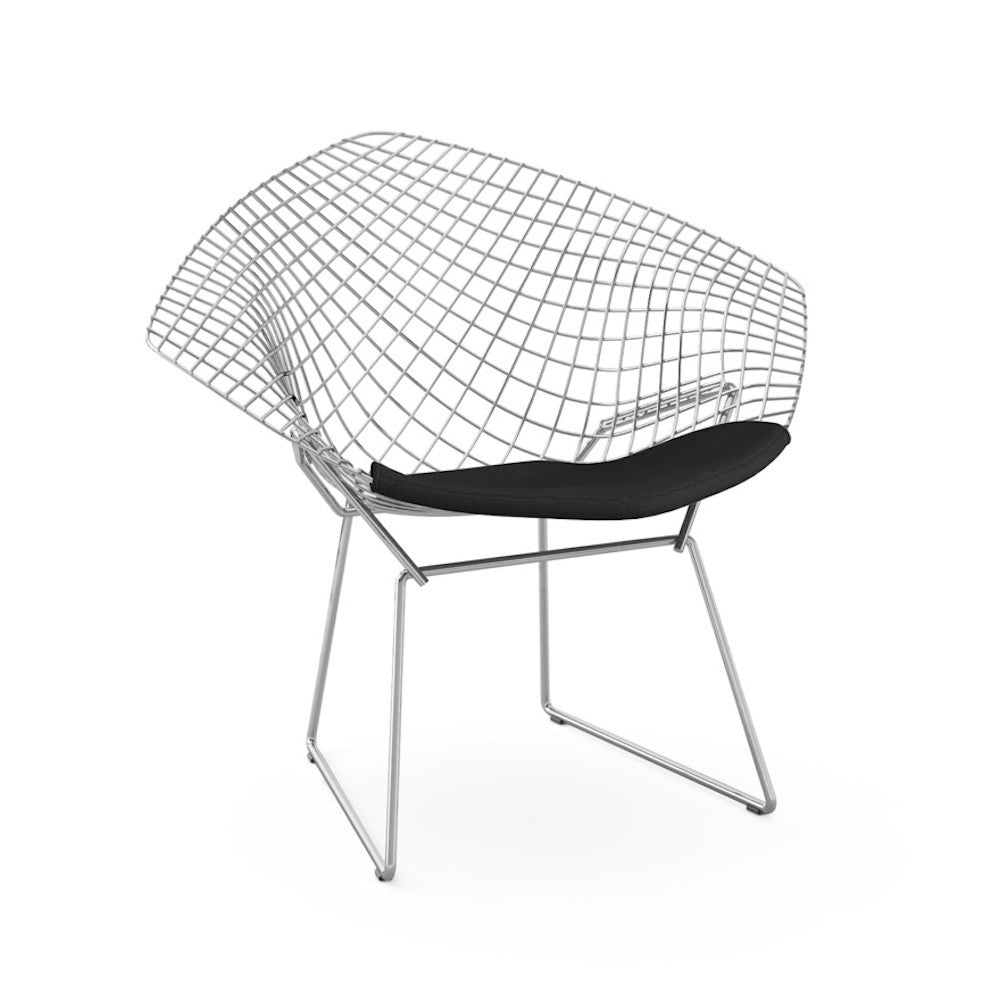 Knoll Bertoia Diamond Chair Delite Onyx