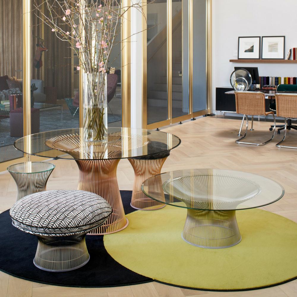 Knoll Platner Table Collection in Los Angeles Showroom