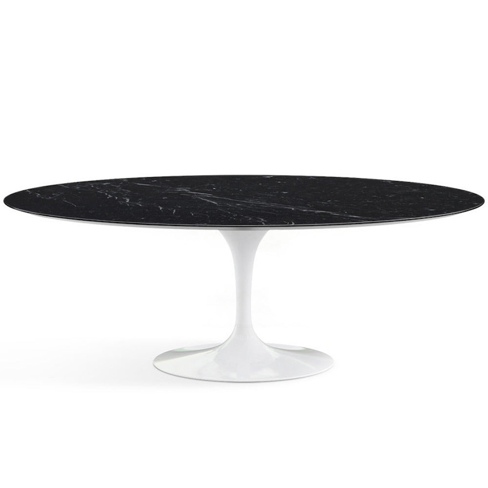 Saarinen Satin Nero Marquina Marble