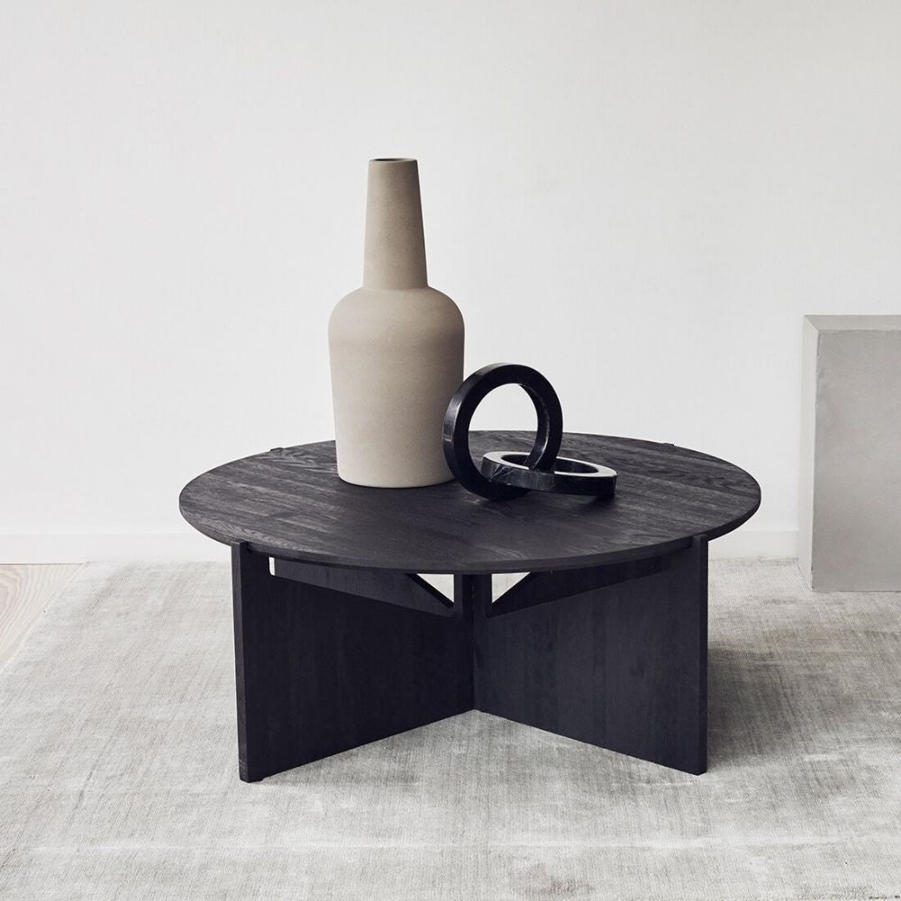 Kristina Dam Studio XL Black Coffee Table in Situ.